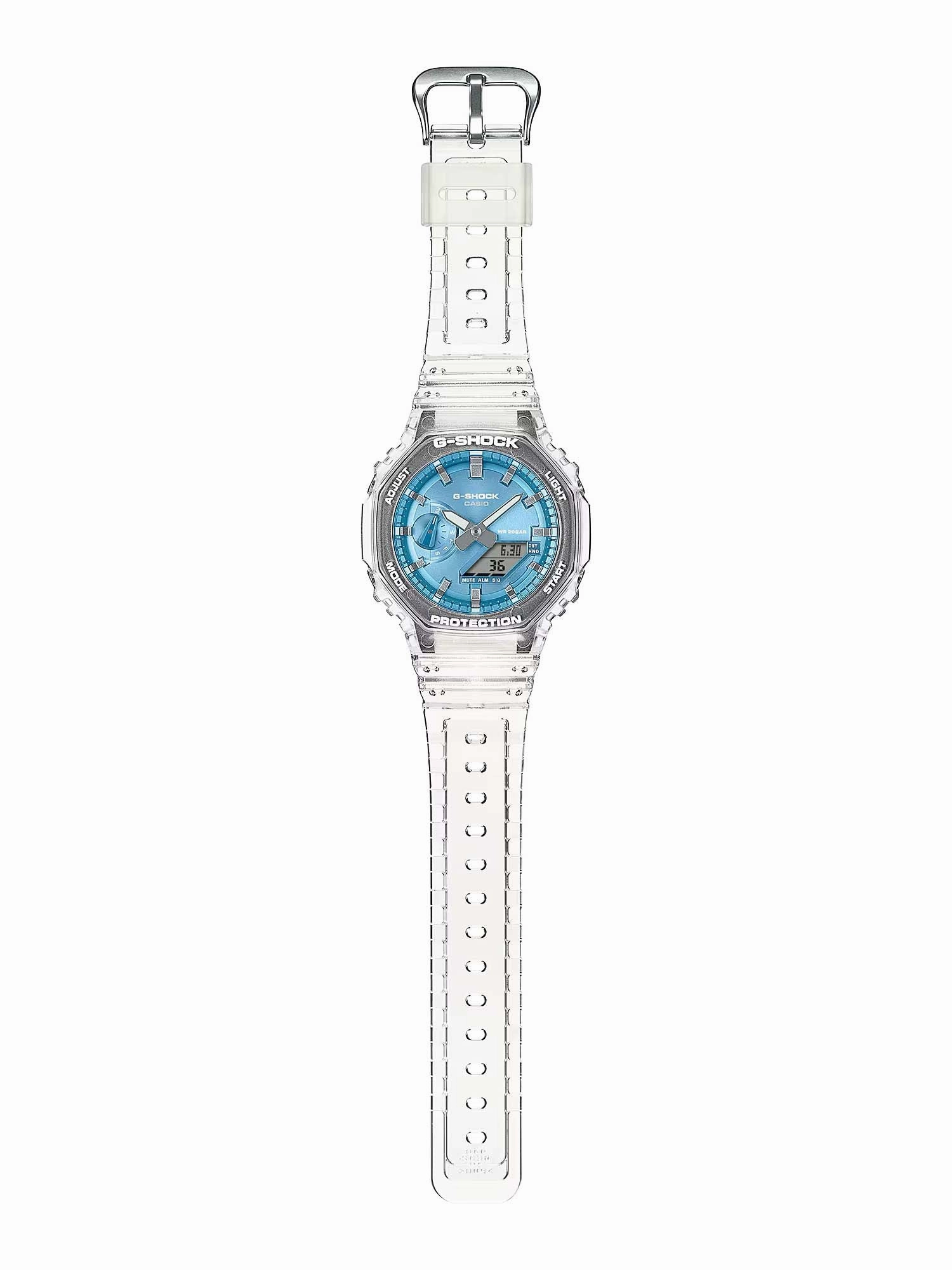 Casio G-Shock Shimmering Color and Cool Translucence Series Mens Watch - GA2100BM-7A2