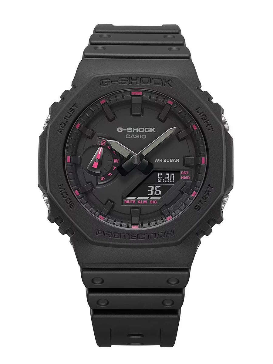 Casio G-Shock x BCRF Battling Breast Cancer Black Mens Watch GA2100P-1A