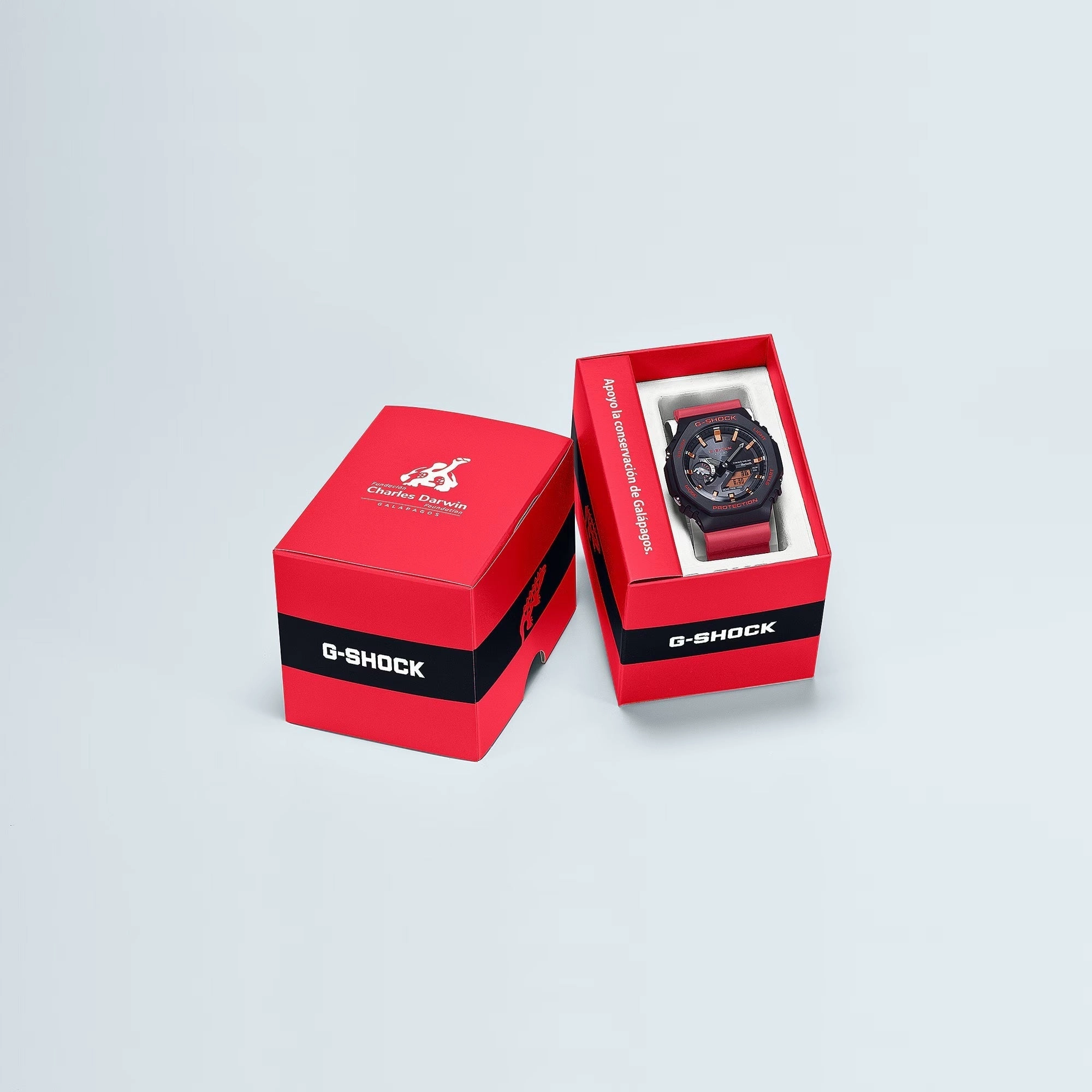 Casio G-SHOCK x GALAPAGOS CHARLES DARWIN FNDN Ana-Digi Mens Watch GAB2100CD-1A4