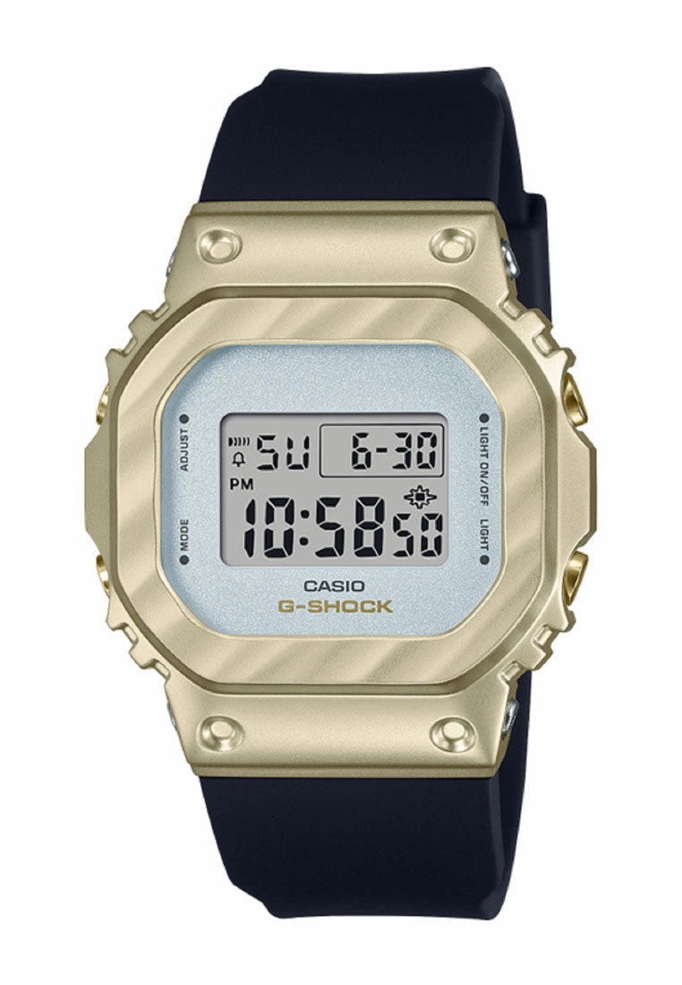 Casio GM-S5600BC-1DR Digital Rubber Strap Watch for Women