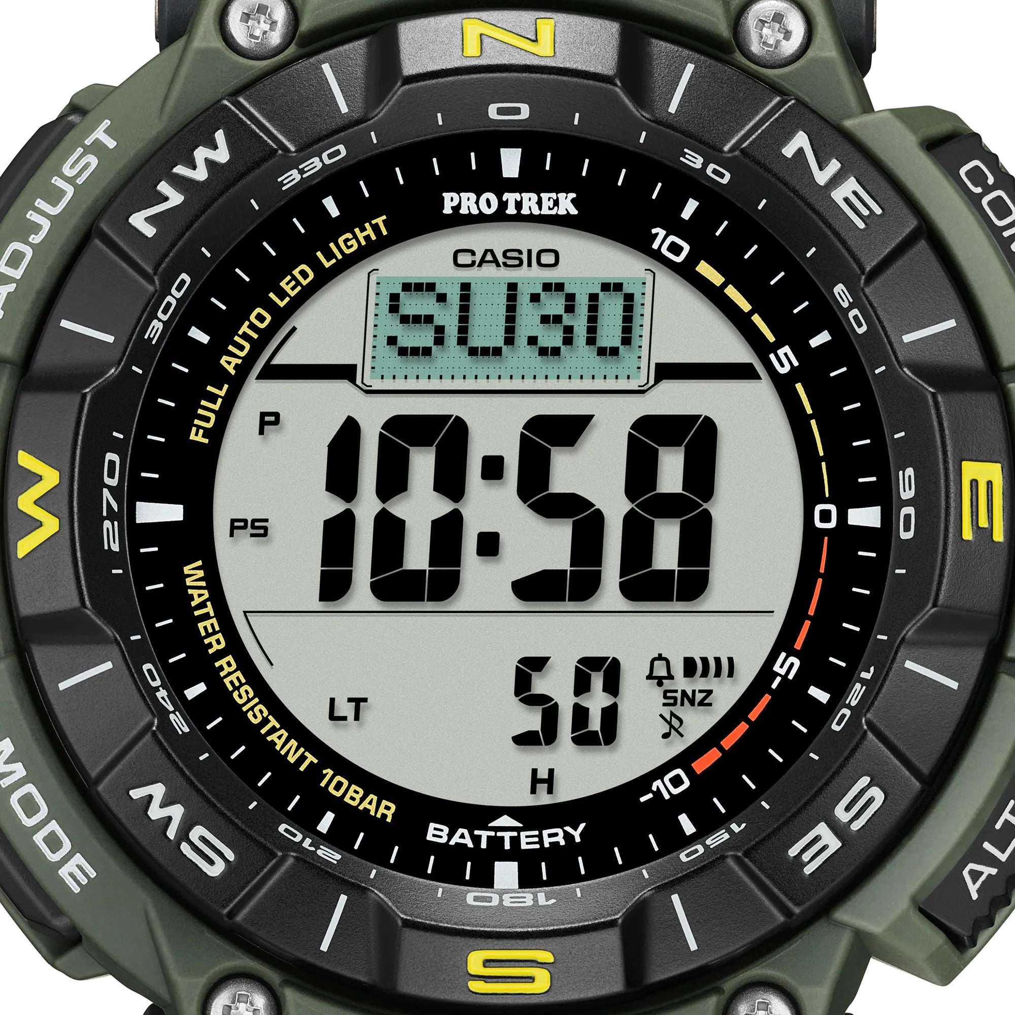 Casio Pro Trek Bio Mass Tough Solar Watch PRG340-3
