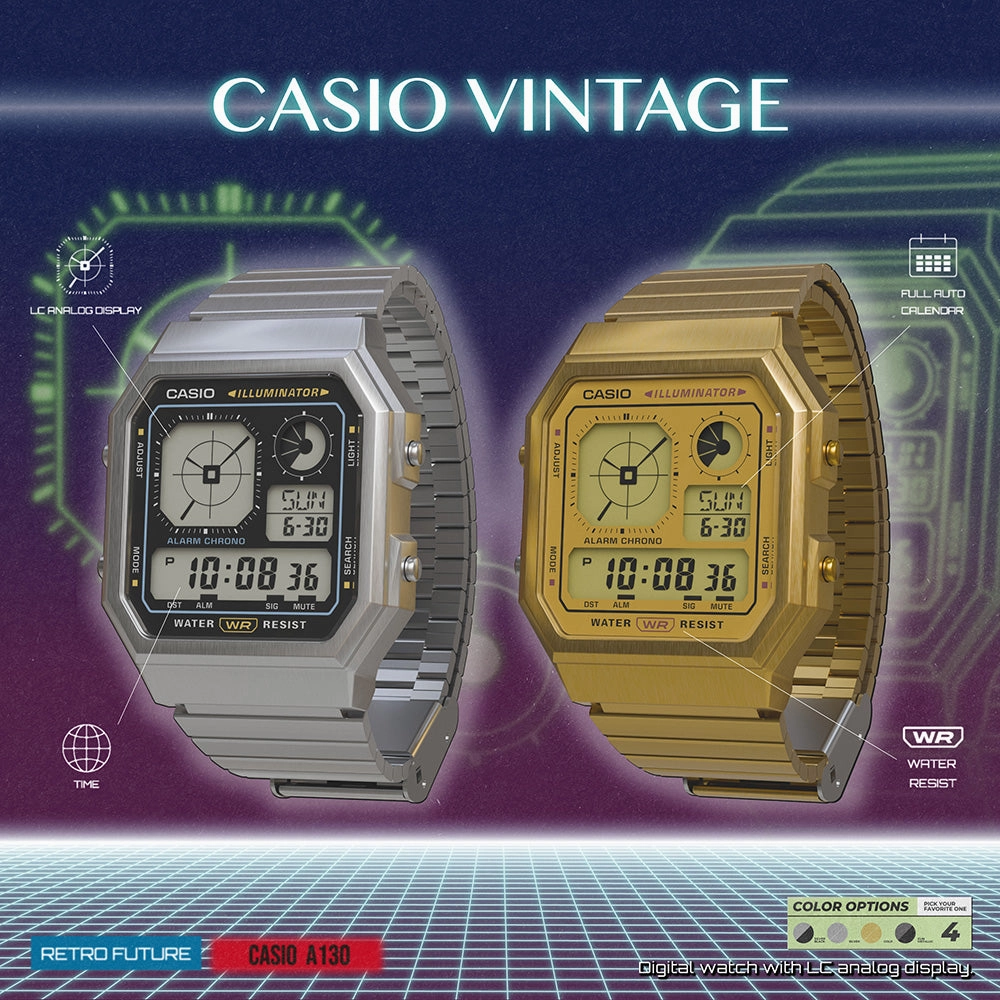 Casio Vintage A130WEG-9A