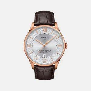 Chemin Des Tourelles Men Analog Leather Watch T0994083603800