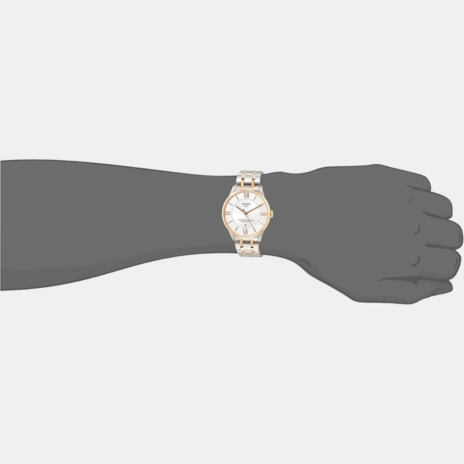 Chemin Des Tourelles Men Analog Stainless Steel Watch T0994072203801