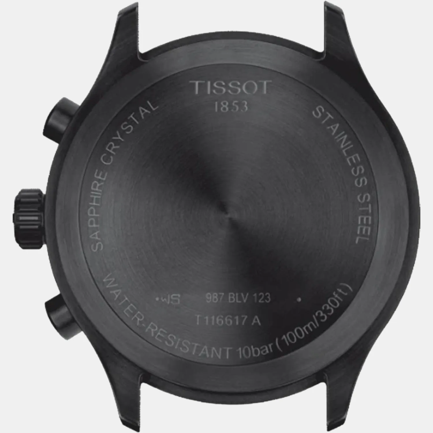 Chrono Xl Vintage Men's Black Leather Watch T1166173605200
