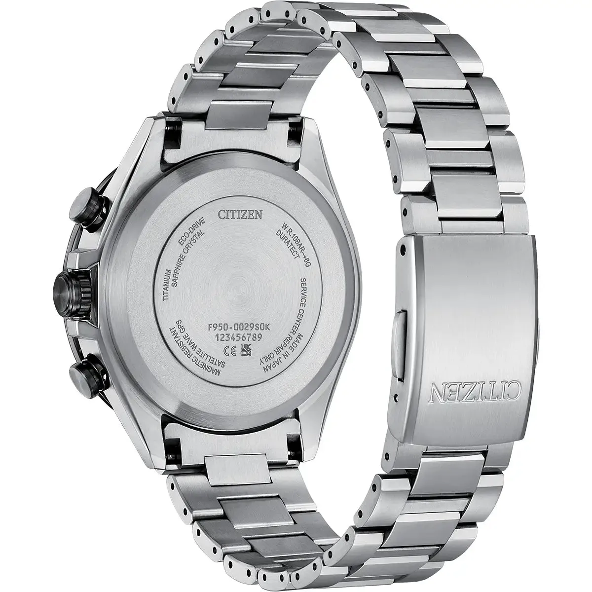 Citizen Attesa Satellite Wave GPS Unite With Blue Limited Edition Watch