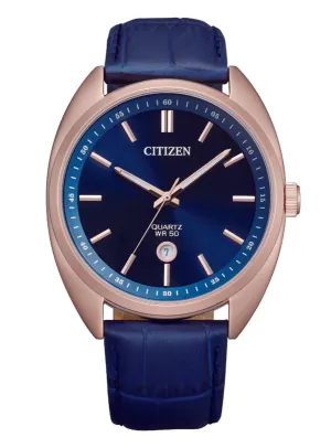Citizen - BI5093-01L - Quartz Leather Strap Watch For Men