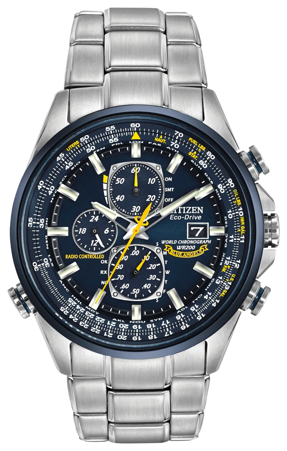 CITIZEN BLUE ANGELS WORLD CHRONOGRAPH A-T AT8020-54L