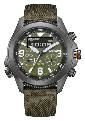 Citizen - JV1005-02W -Eco drive Pro Master Watch For Men