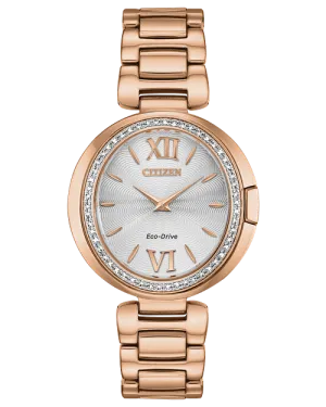 CITIZEN Ladies Eco-Drive Capella Dress/Classic EX1503-54A