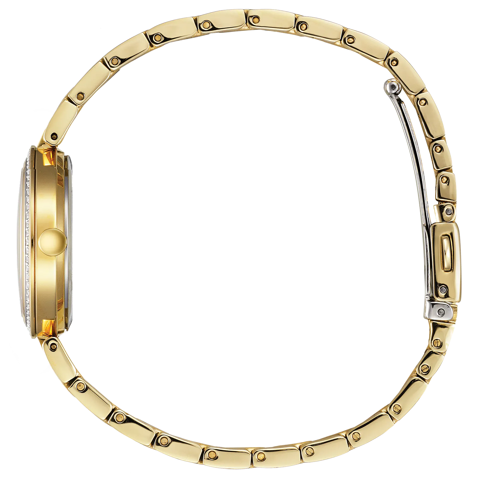 CITIZEN Ladies Eco-Drive Silhouette Crystal Dress/Classic EM0844-58D