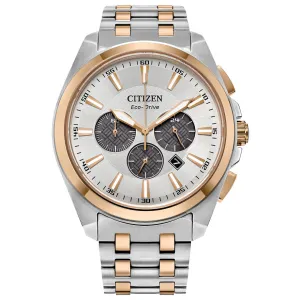 CITIZEN MEN ECO WR100 SST BRAC SLVR CA4516-59A