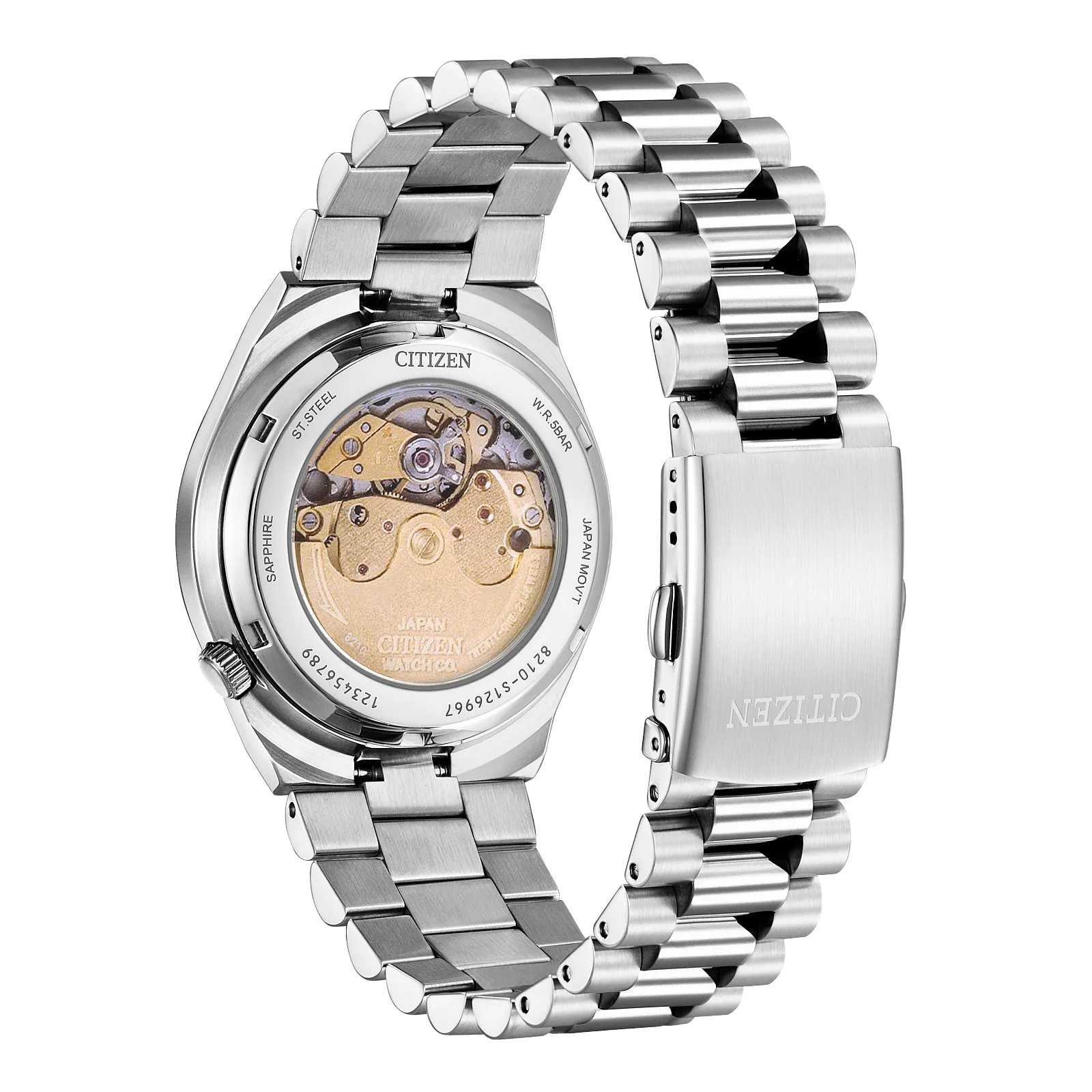 CITIZEN Mens Automatic Tsuyosa Sport Luxury NJ0151-53Z