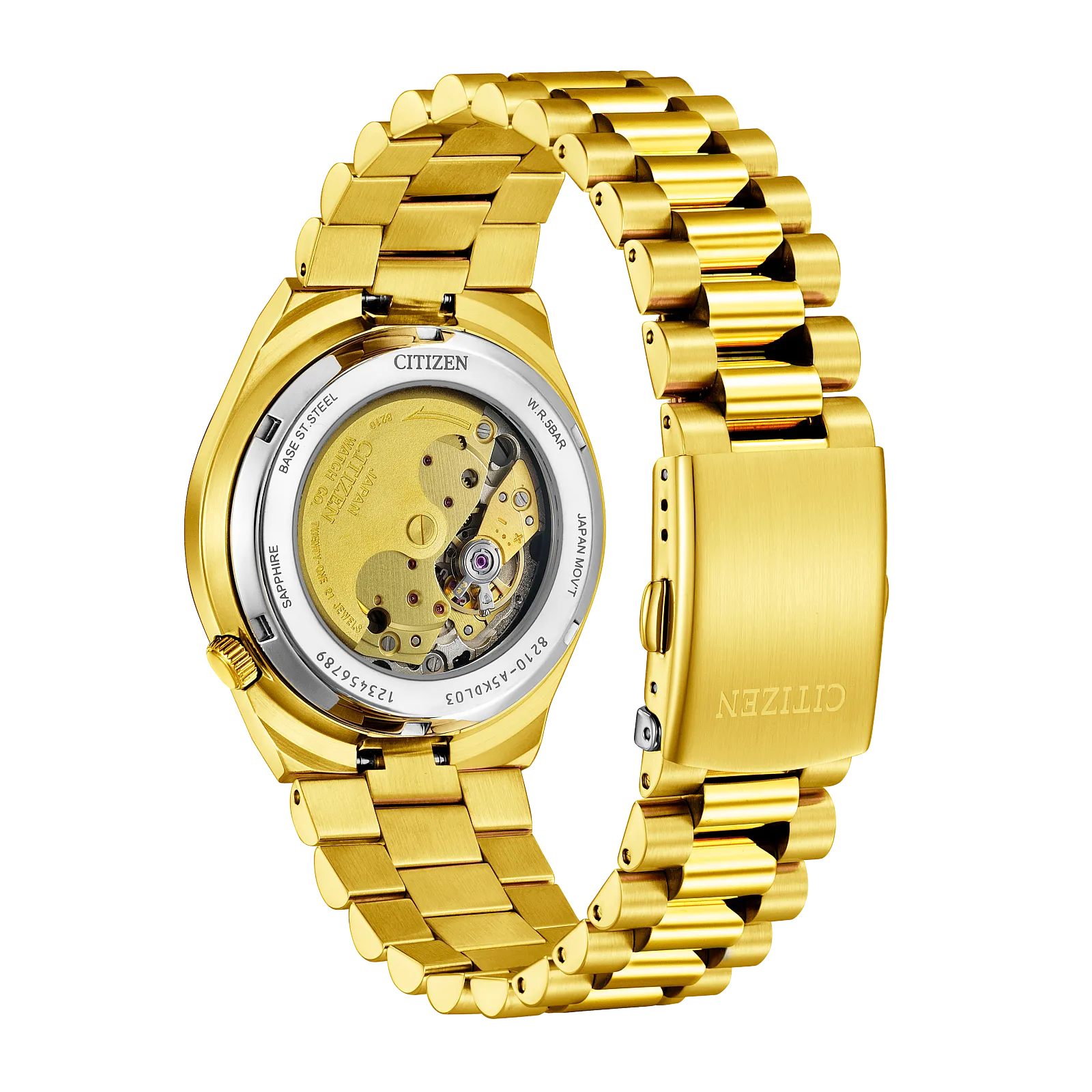 CITIZEN Mens Automatic Tsuyosa Sport Luxury NJ0152-51X