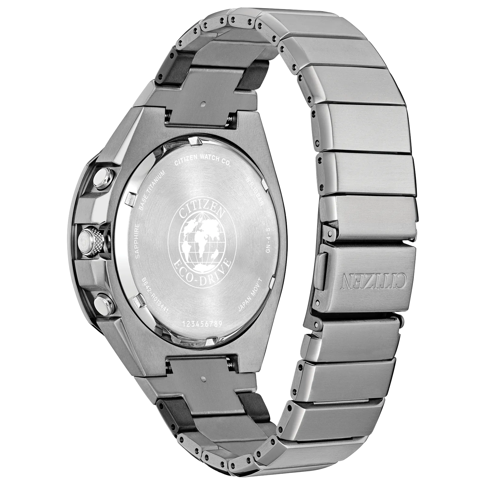 CITIZEN Mens Eco-Drive Armor Super Titanium CA7058-55E