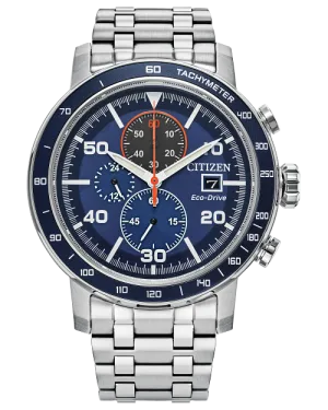 CITIZEN Mens Eco-Drive Brycen Weekender CA0850-59L