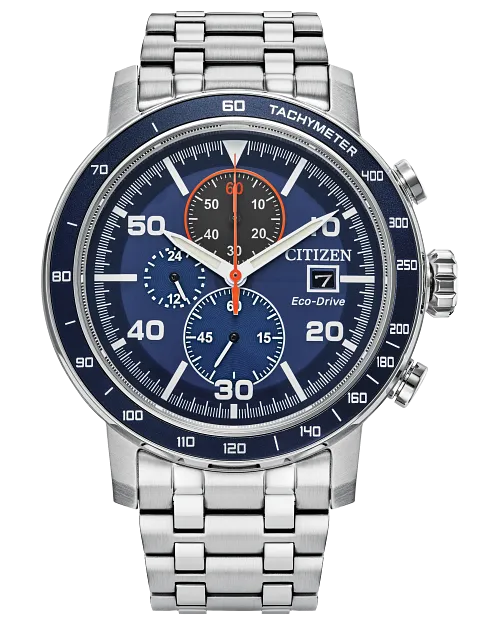 CITIZEN Mens Eco-Drive Brycen Weekender CA0850-59L