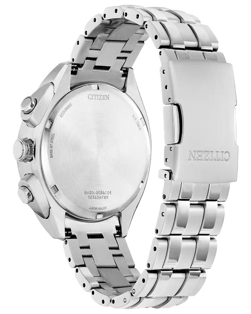CITIZEN Mens Eco-Drive Carson Sport Luxury CA4540-54E