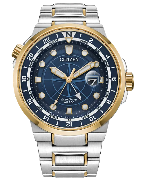 CITIZEN Mens Eco-Drive Endeavor Sport Luxury BJ7144-52L