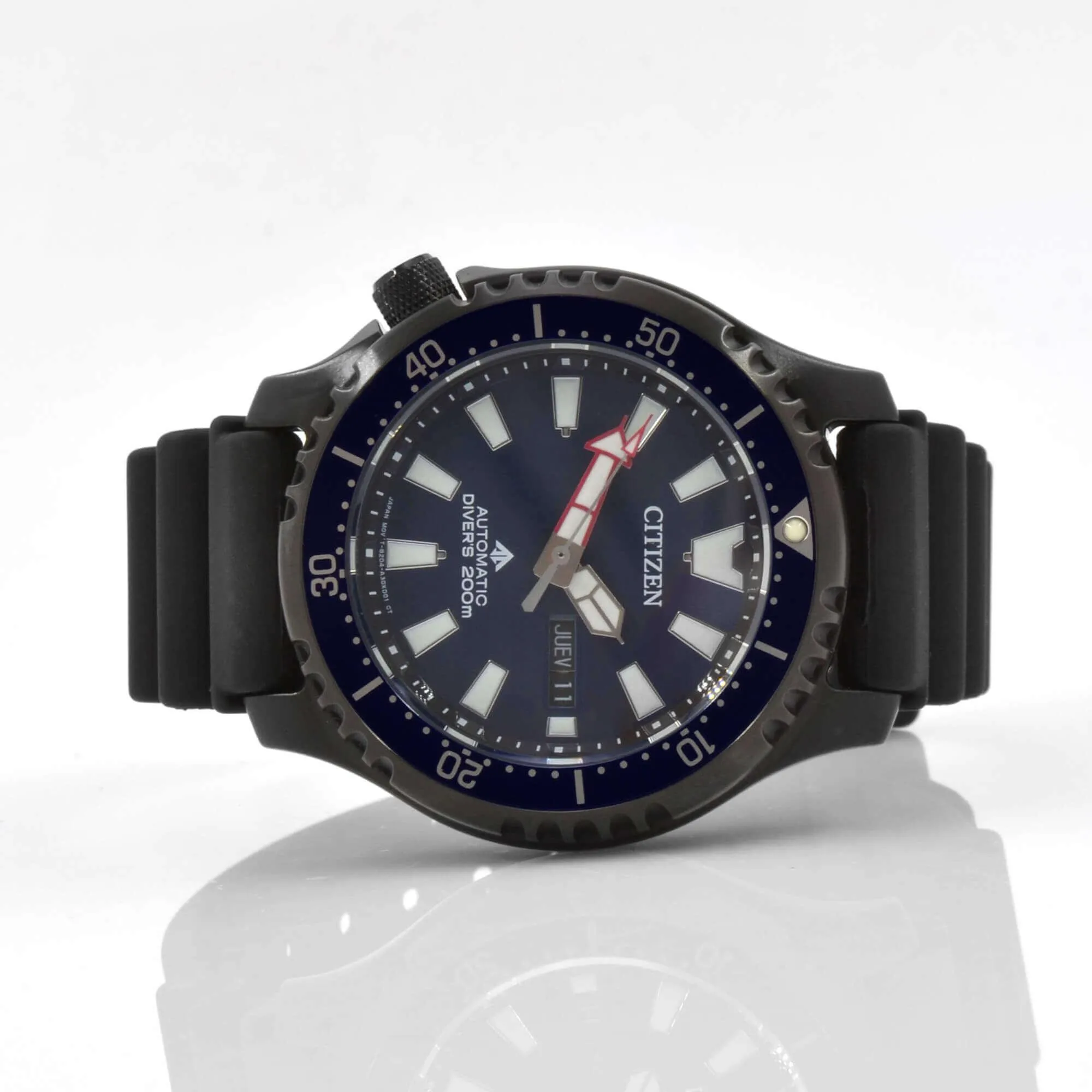 Citizen Men's Watch - Promaster Automatic Date Display Blue Dial Strap | NY0158-09L