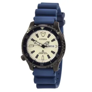 Citizen Men's Watch - Promaster Automatic Date Display White Dial Strap | NY0137-09A