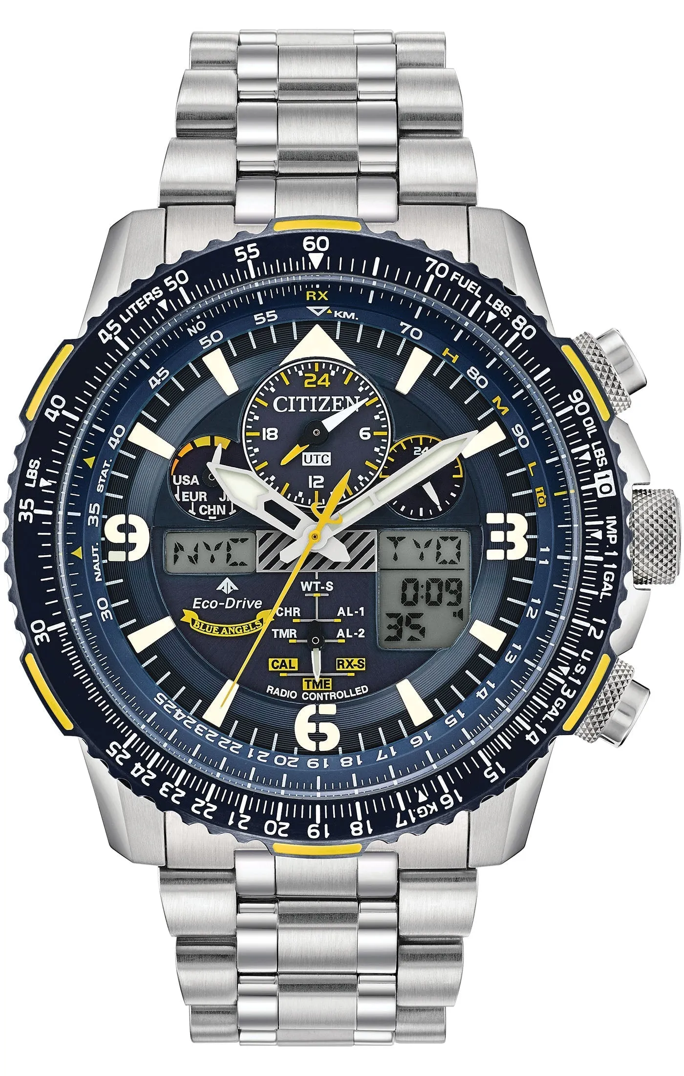 CITIZEN PROMASTER BLUE ANGELS SKYHAWK A-T JY8078-52L