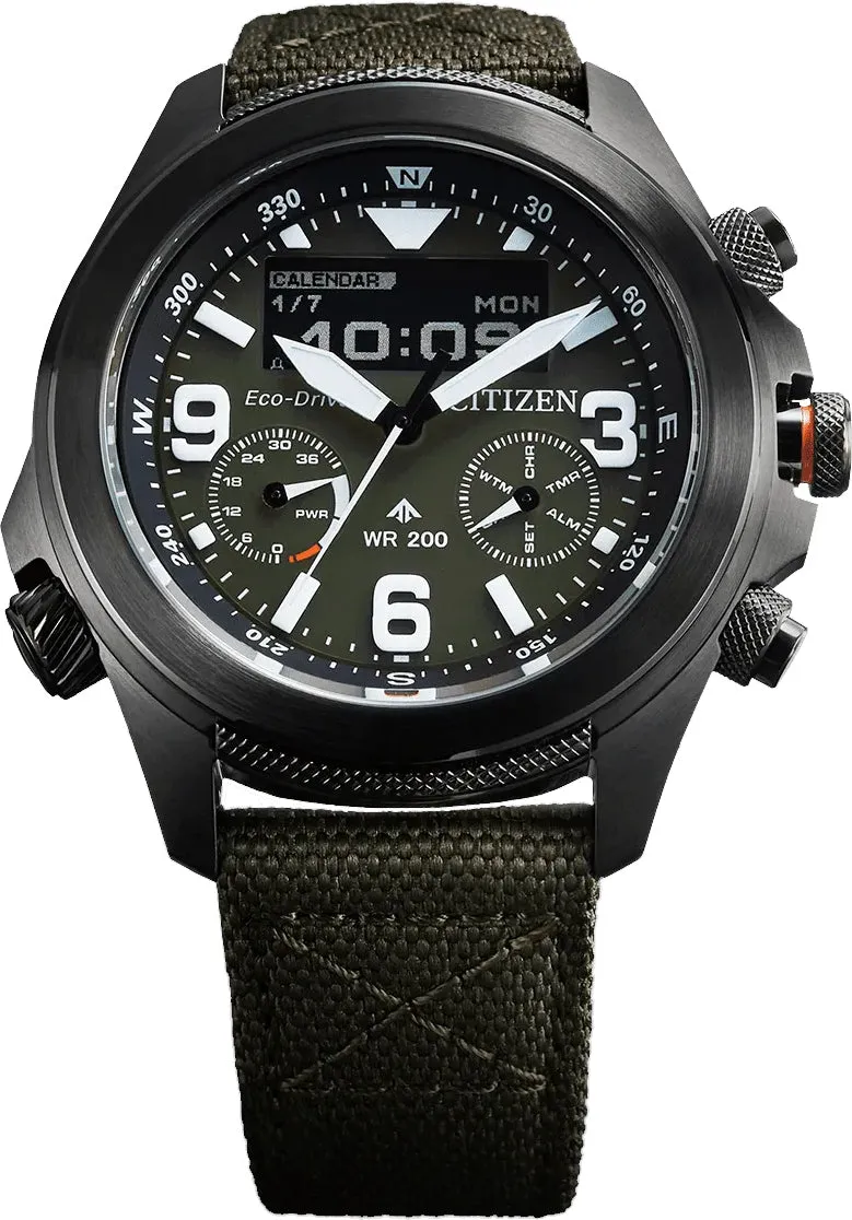 Citizen Promaster Eco Drive Combination Watch