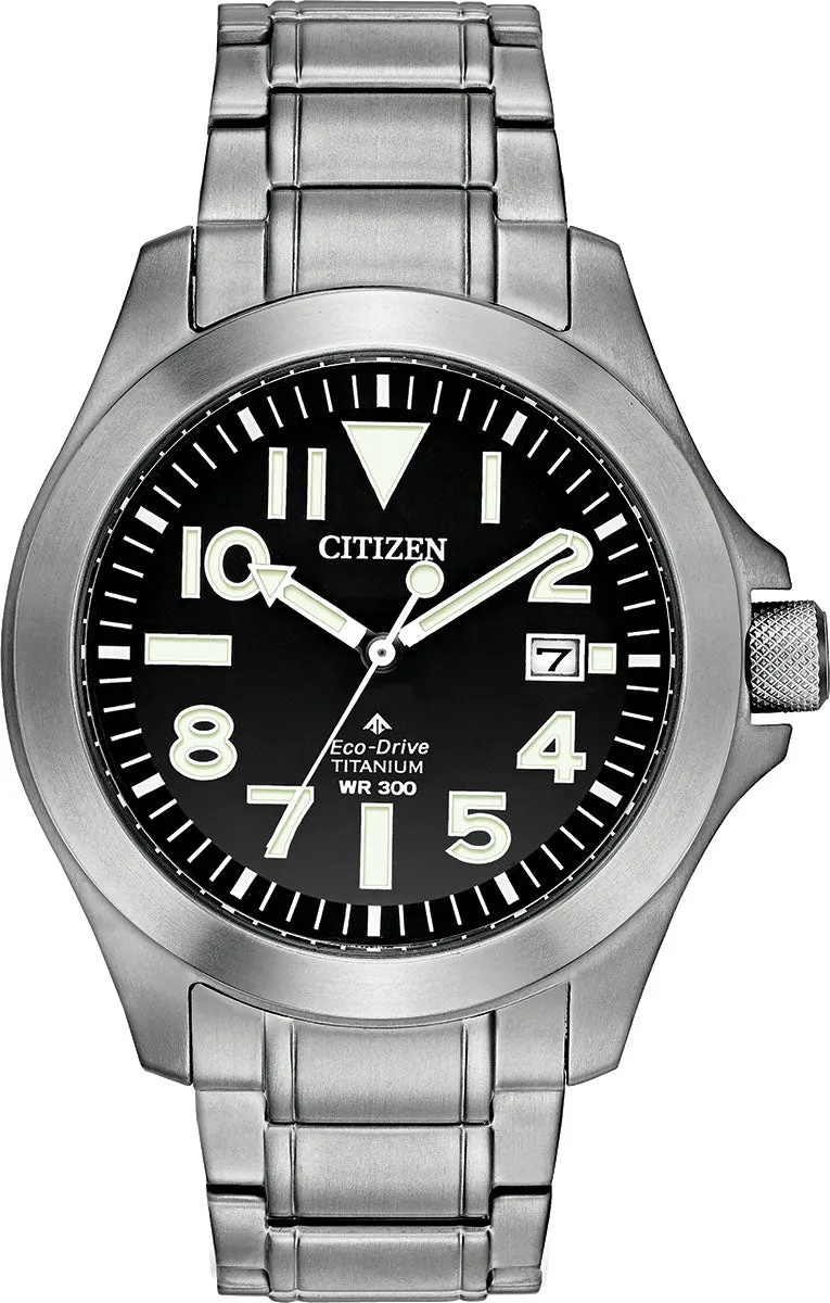 Citizen Promaster Tough Super Titanium Eco Drive Mens Watch