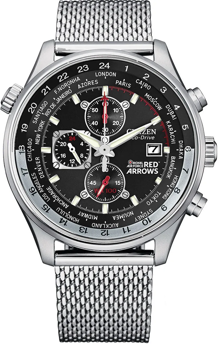 Citizen Red Arrows Chronograph Eco Drive Mens Watch
