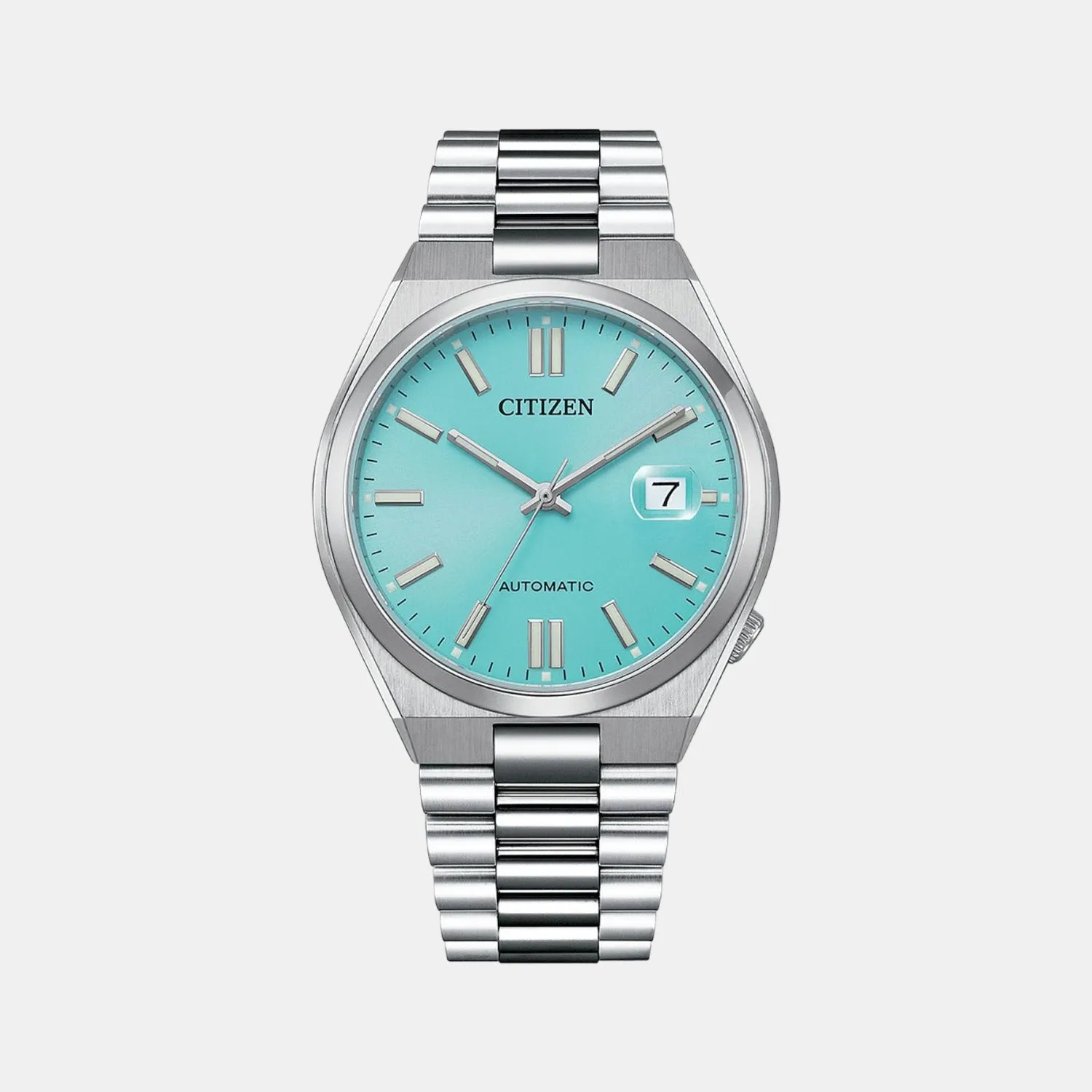 Citizen Tsuyosa Collection Men Automatic Blue Dial Analog Stainless Steel Watch NJ0151-88M