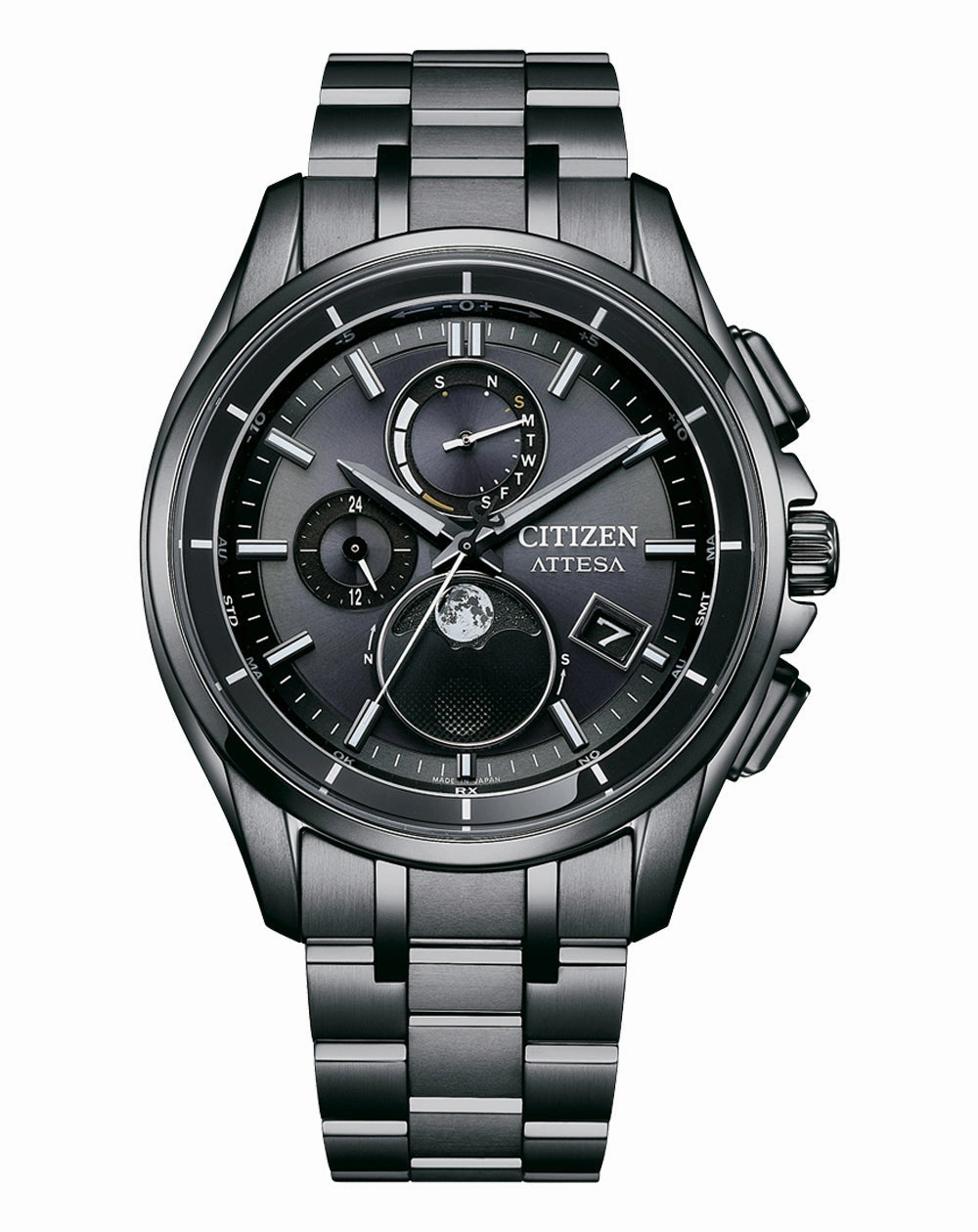 Citizen Attesa Radio Controlled Eco-Drive Titanium Watch BY1006-62E