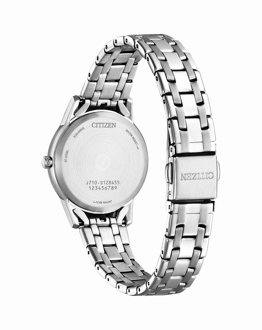 Citizen Blue Dial Diamonds Womens Watch FE1240-81L