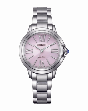 Citizen Eco-Drive L Ceci Steel Pink Dial Watch EM1160-58X