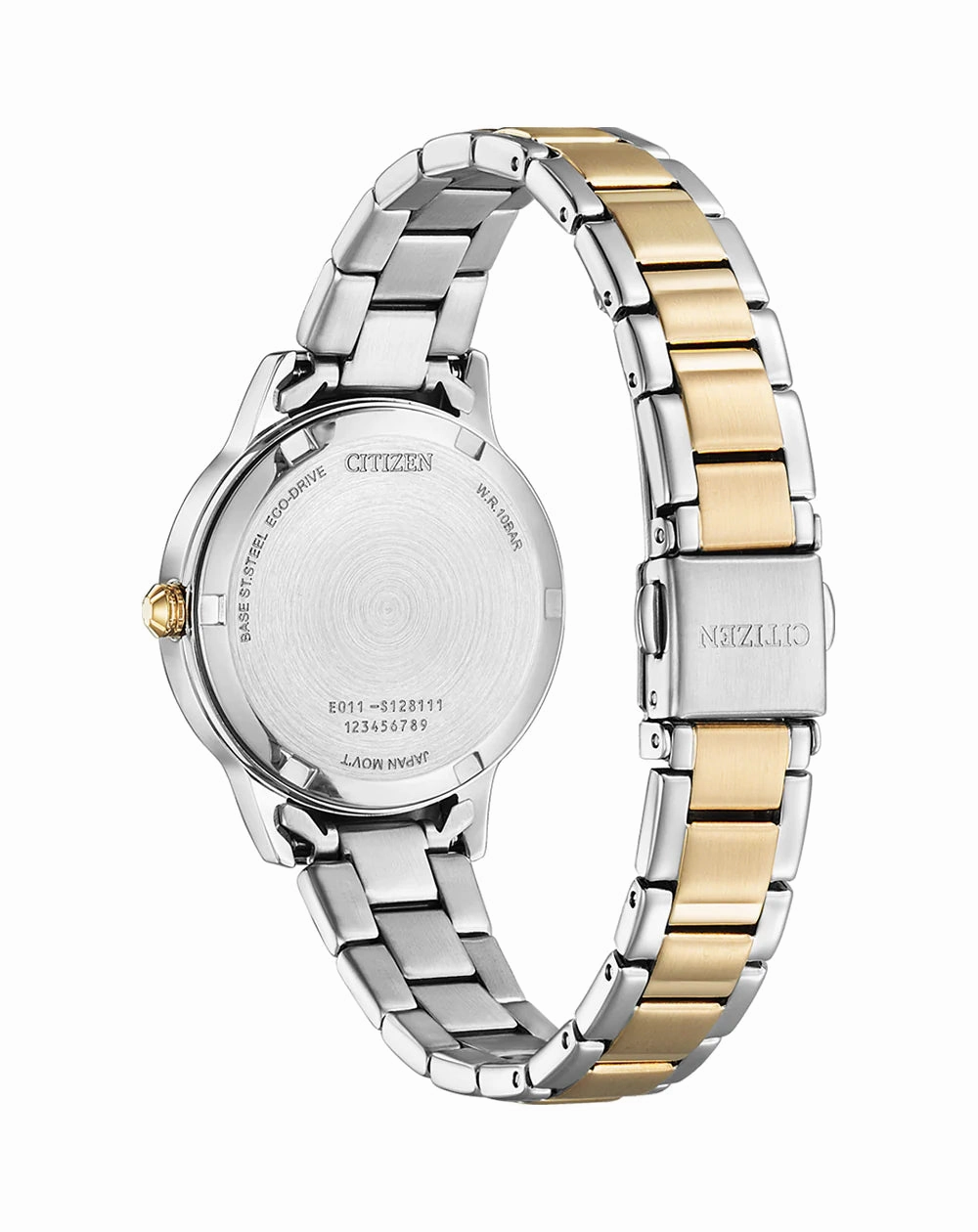 Citizen Eco Drive White Dial Womens Watch EW2626-80A