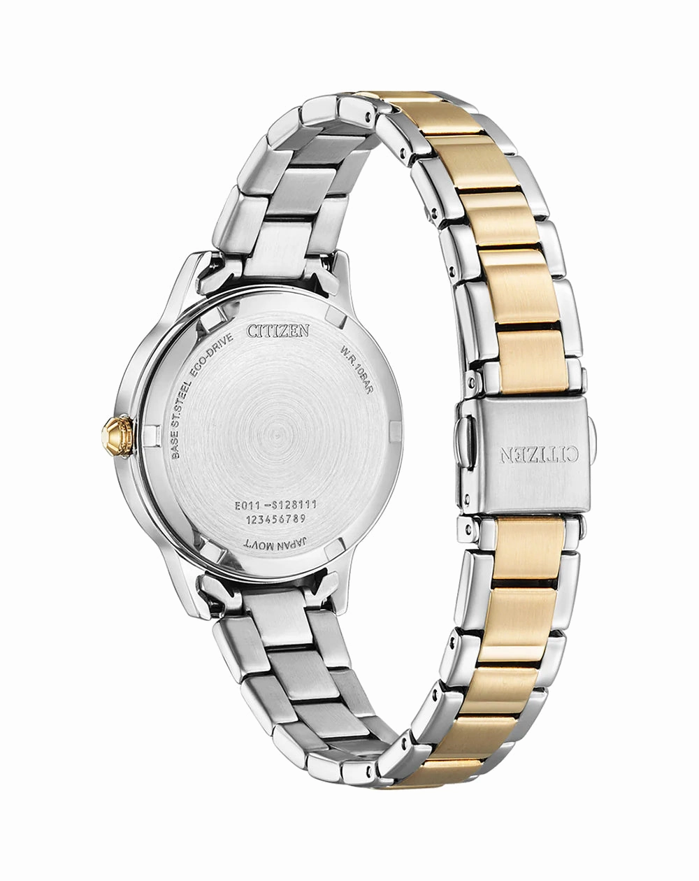 Citizen Eco Drive White Dial Womens Watch EW2626-80A
