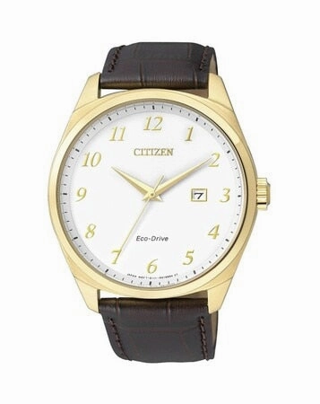 Citizen Leather Strap Bm7322-06A Mens Watch