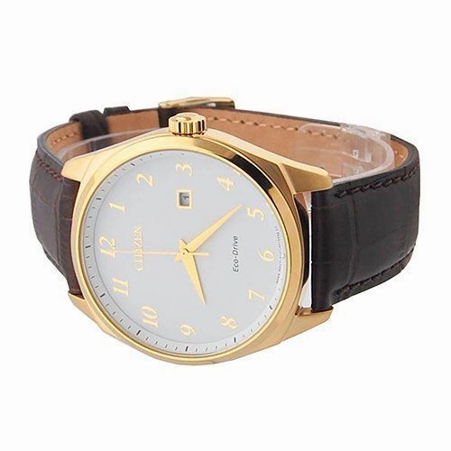 Citizen Leather Strap Bm7322-06A Mens Watch
