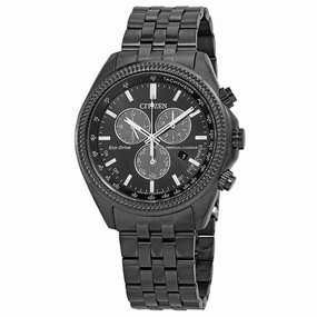 Citizen Men's Chronograph Watch - Brycen Grey & Black Dial | BL5567-57E