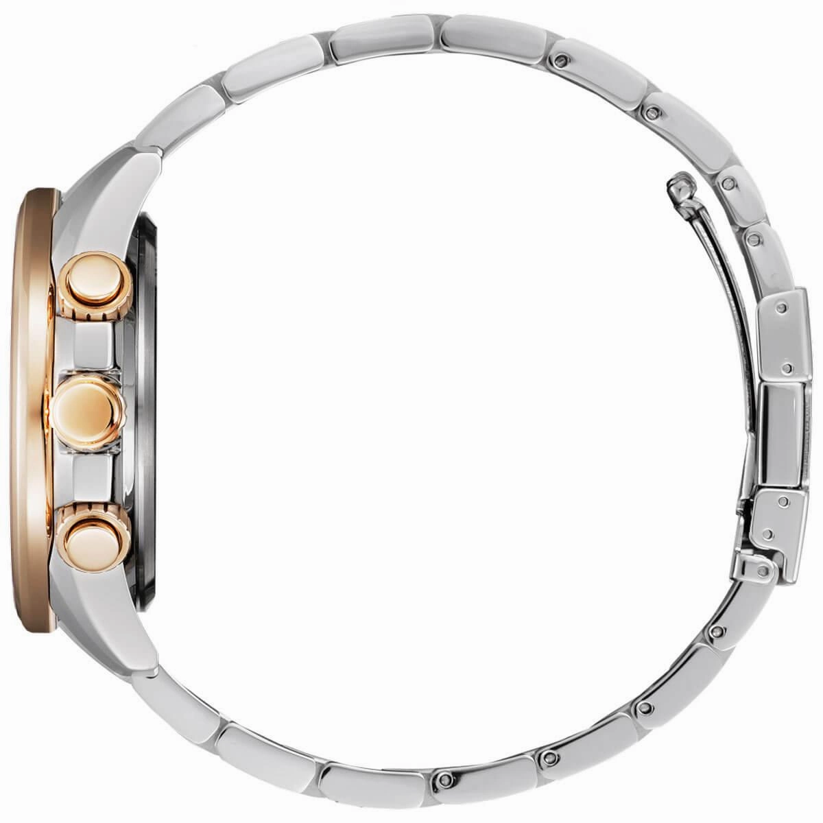 Citizen Men's Chronograph Watch - PCAT Grey Dial Two Tone Bracelet | CB5886-58H