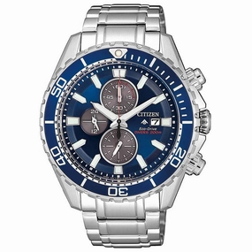 Citizen Men's Eco-Drive Watch - Promaster Marine Blue and Grey Dial | CA0710-82L