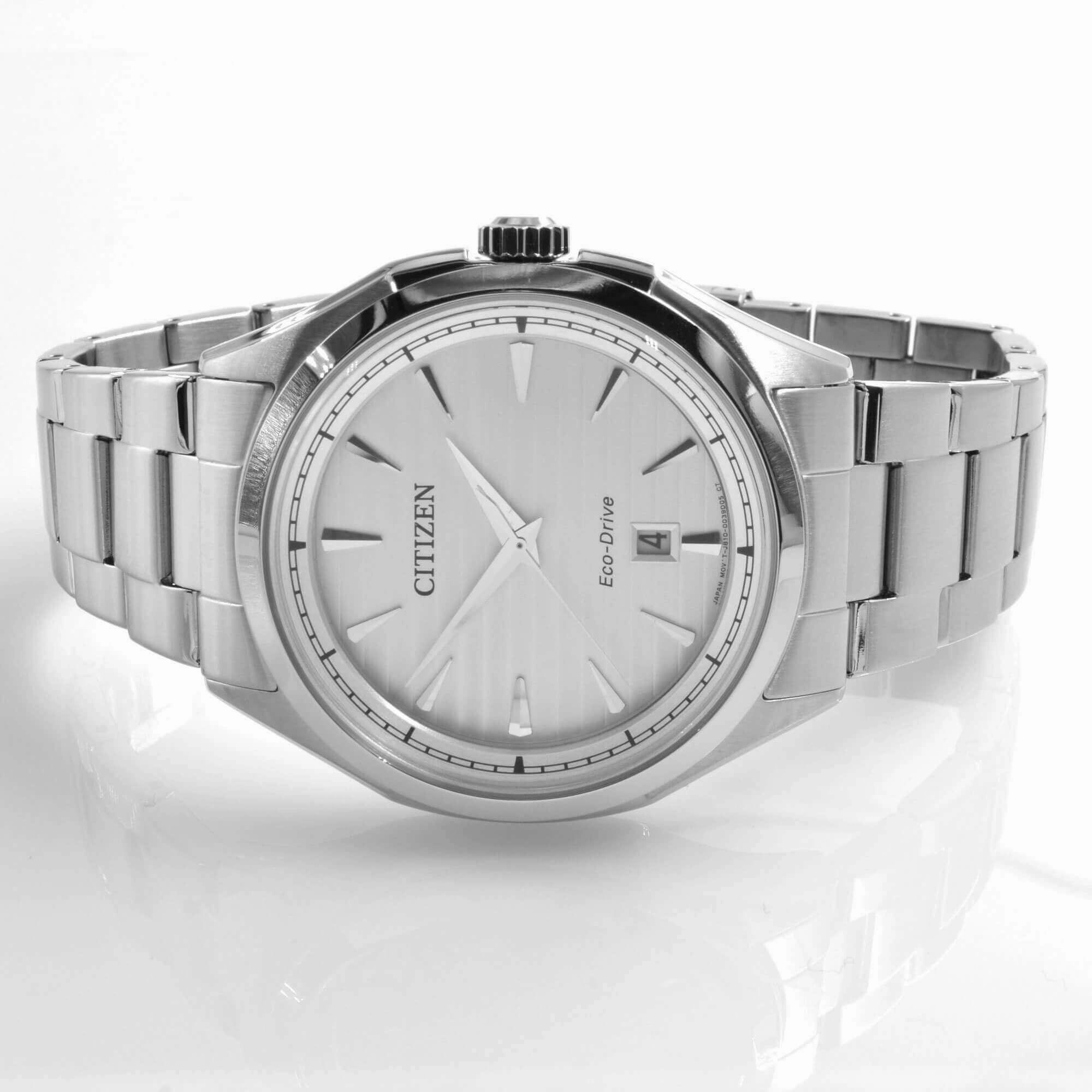 Citizen Men's Watch - Eco-Drive Power Reserve Silver Tone Dial Bracelet | AW1750-85A