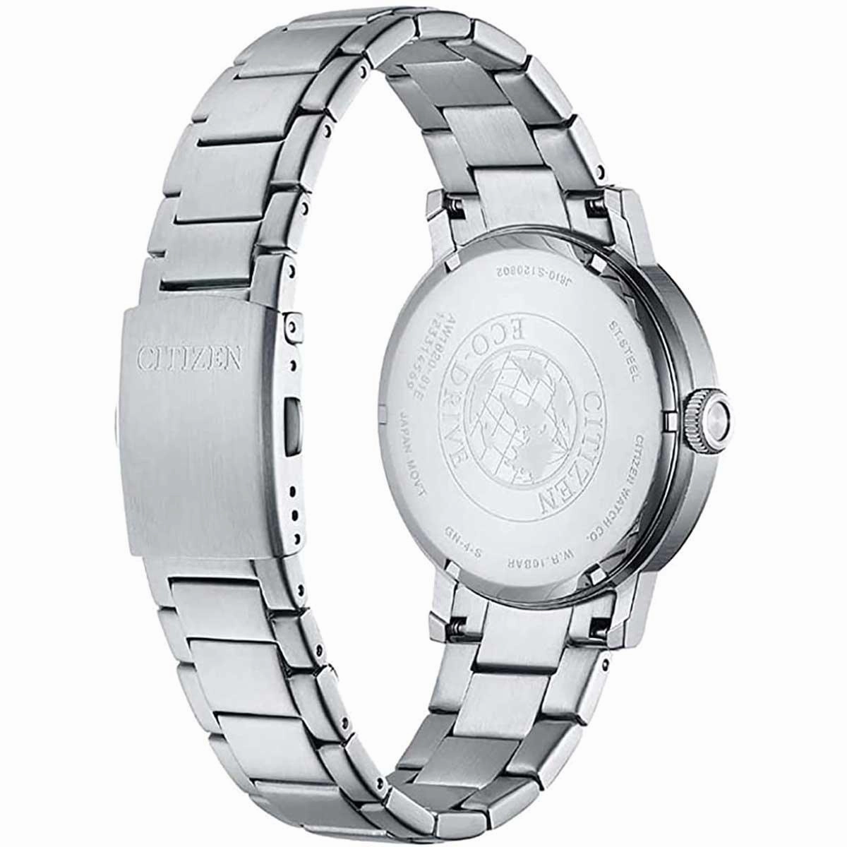 Citizen Men's Watch - Power Reserve Black Dial Stainless Steel Bracelet | AW1620-81E