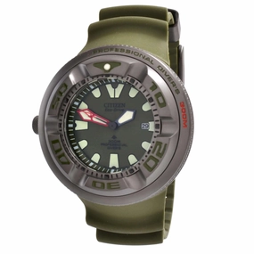 Citizen Men's Watch - Promaster Marine Rotating Bezel Olive Green Dial | BJ8057-17X