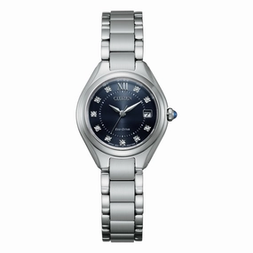 Citizen Navy Dial SWAROVSKI? Dress Watch EW2540-83L