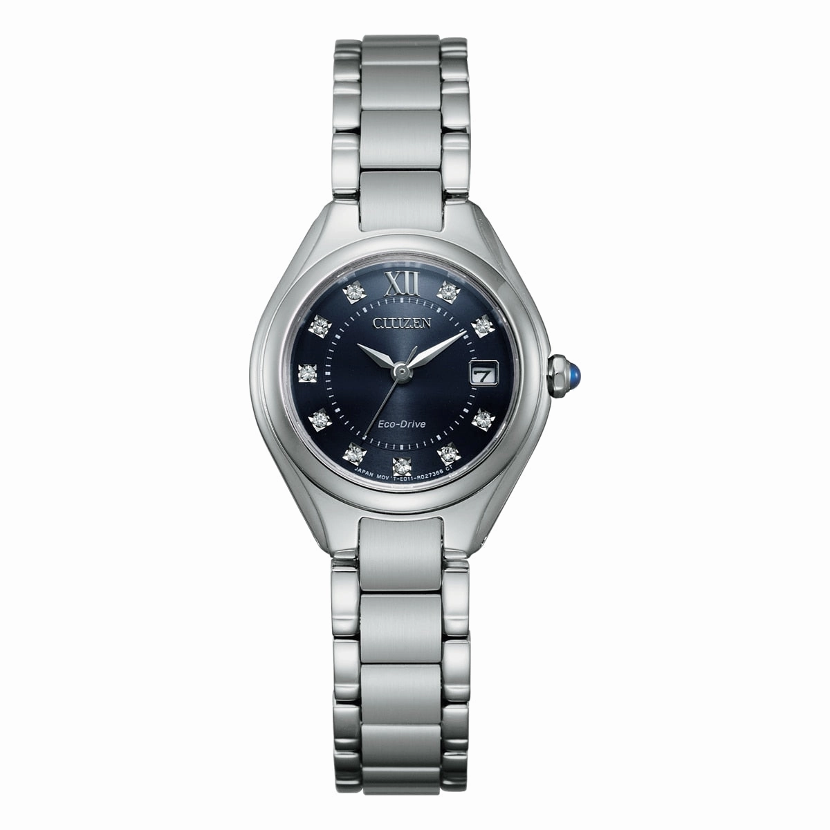 Citizen Navy Dial SWAROVSKI? Dress Watch EW2540-83L