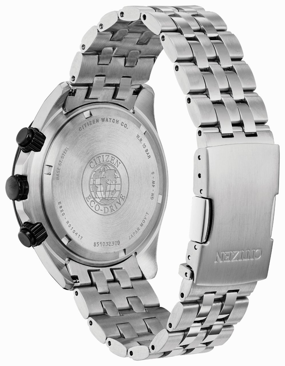 Citizen Perpetual Moonlight Blue Calendar Mens Watch BL5568-54L