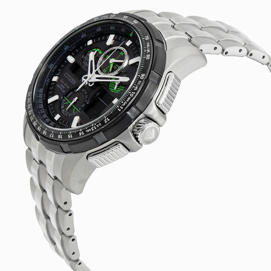 Citizen Skyhawk A-T Eco-Drive Stainless Steel Mens Watch
