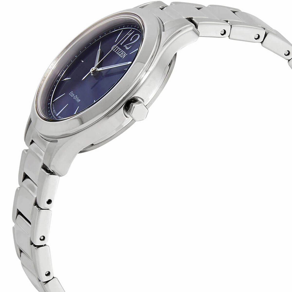 Citizen Women's Watch - Eco Drive Power Reserve Blue Dial SS Bracelet | FE6120-86L