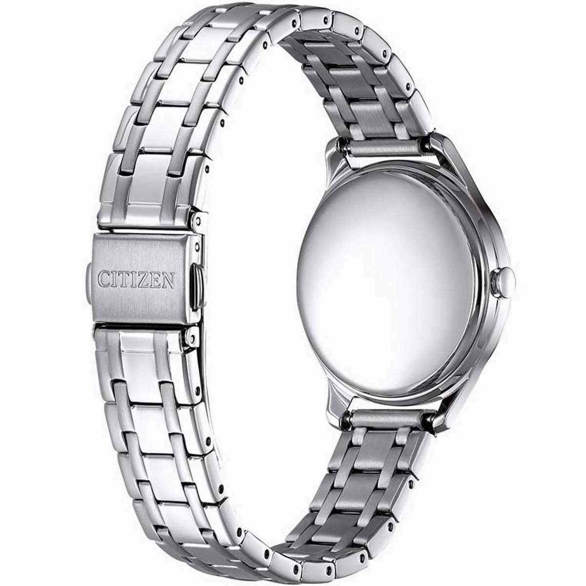 Citizen Women's Watch - Power Reserve Blue Dial Silver Steel Bracelet | EM0500-73L