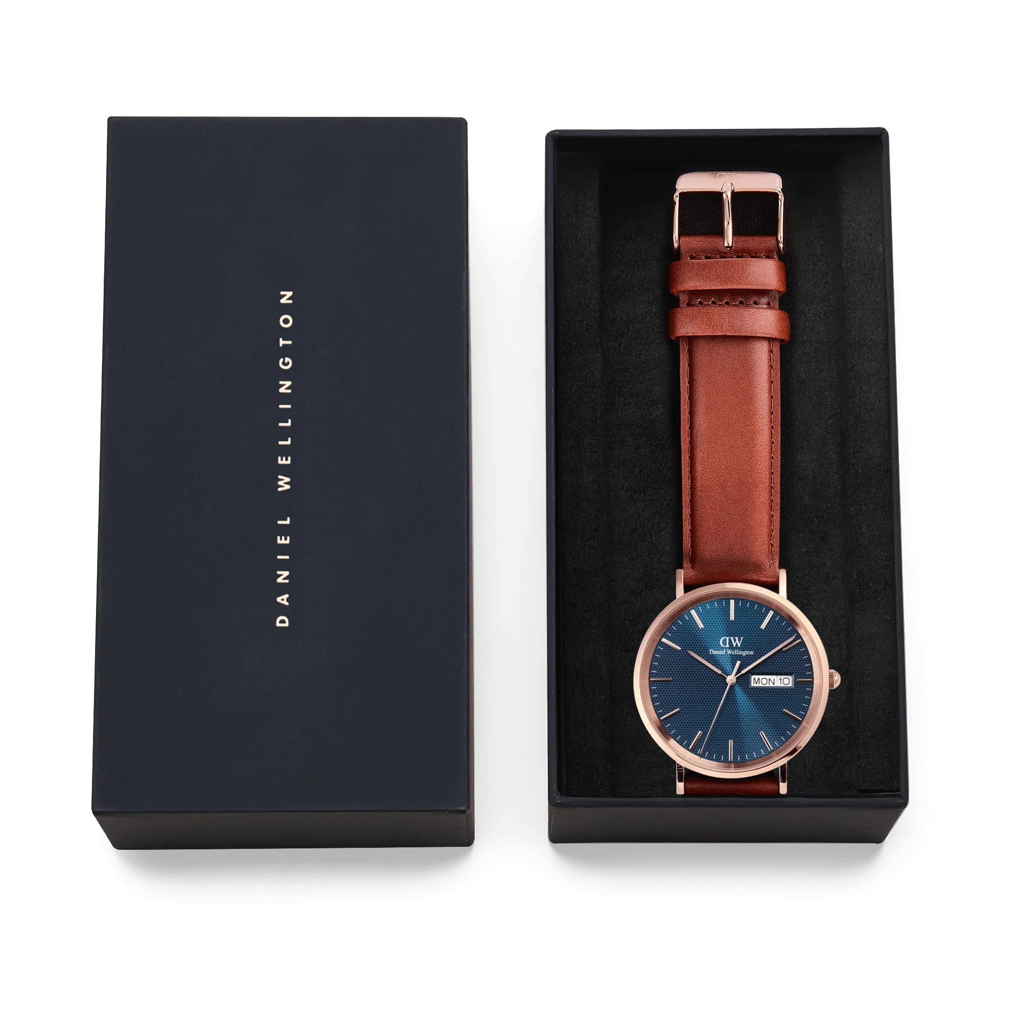 Classic Day Display St Mawes Rose Gold Arctic